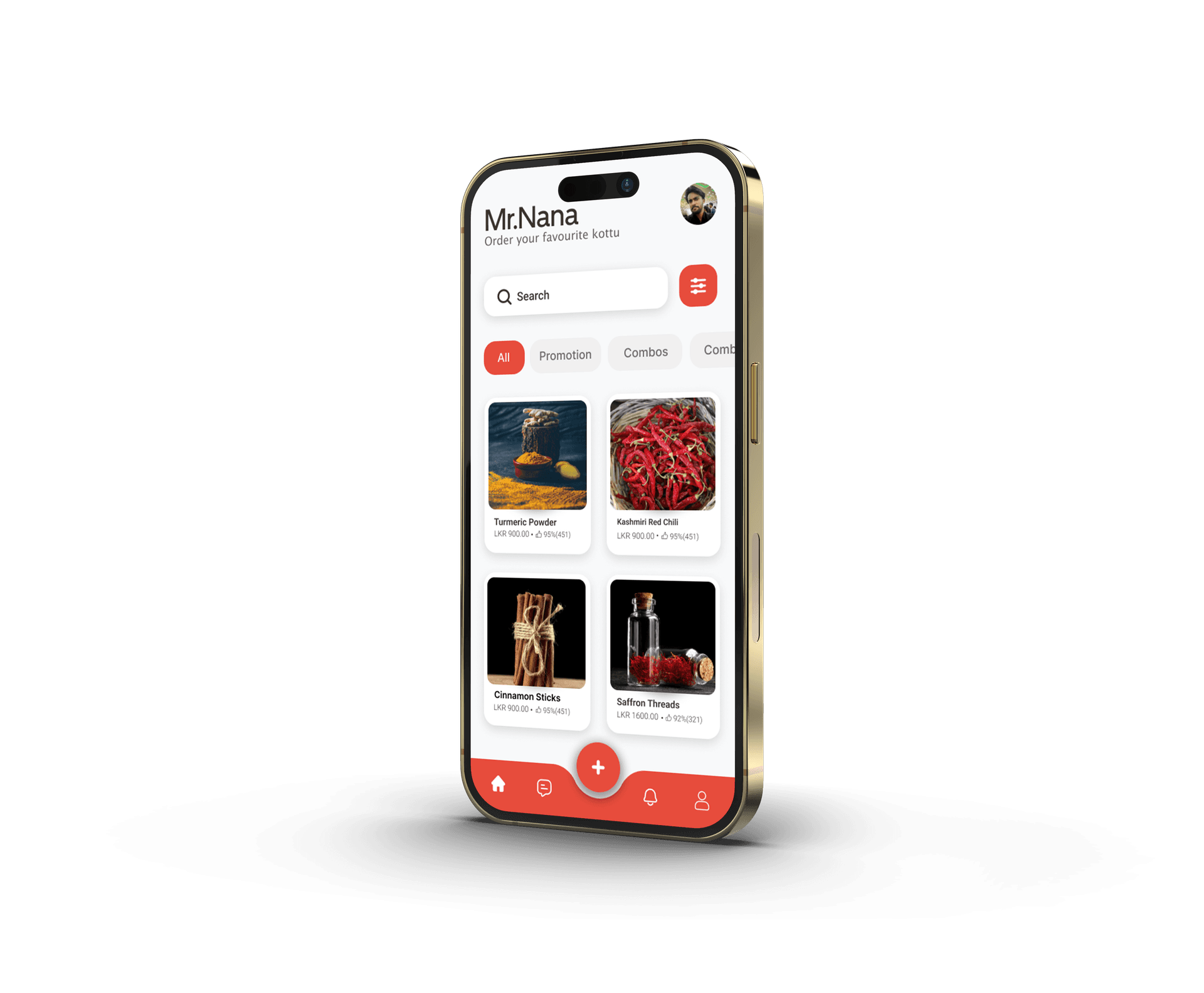 Mr. Nana Mobile App Screenshot