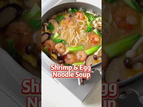 Easy Comfort Noodles with Shrimp & Veggies