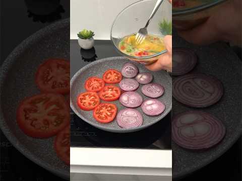 Tomato Cheese Breakfast Eggs