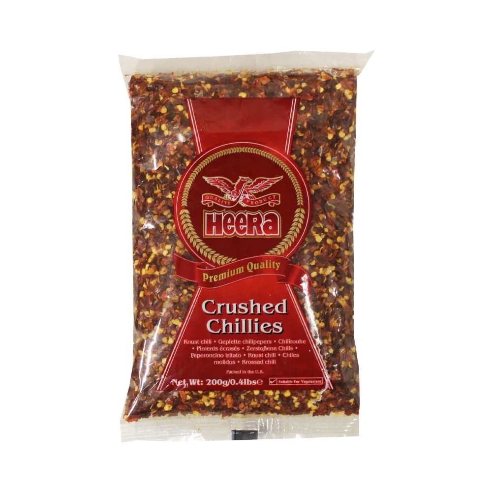 Heera Chillies Crushed - 200 g