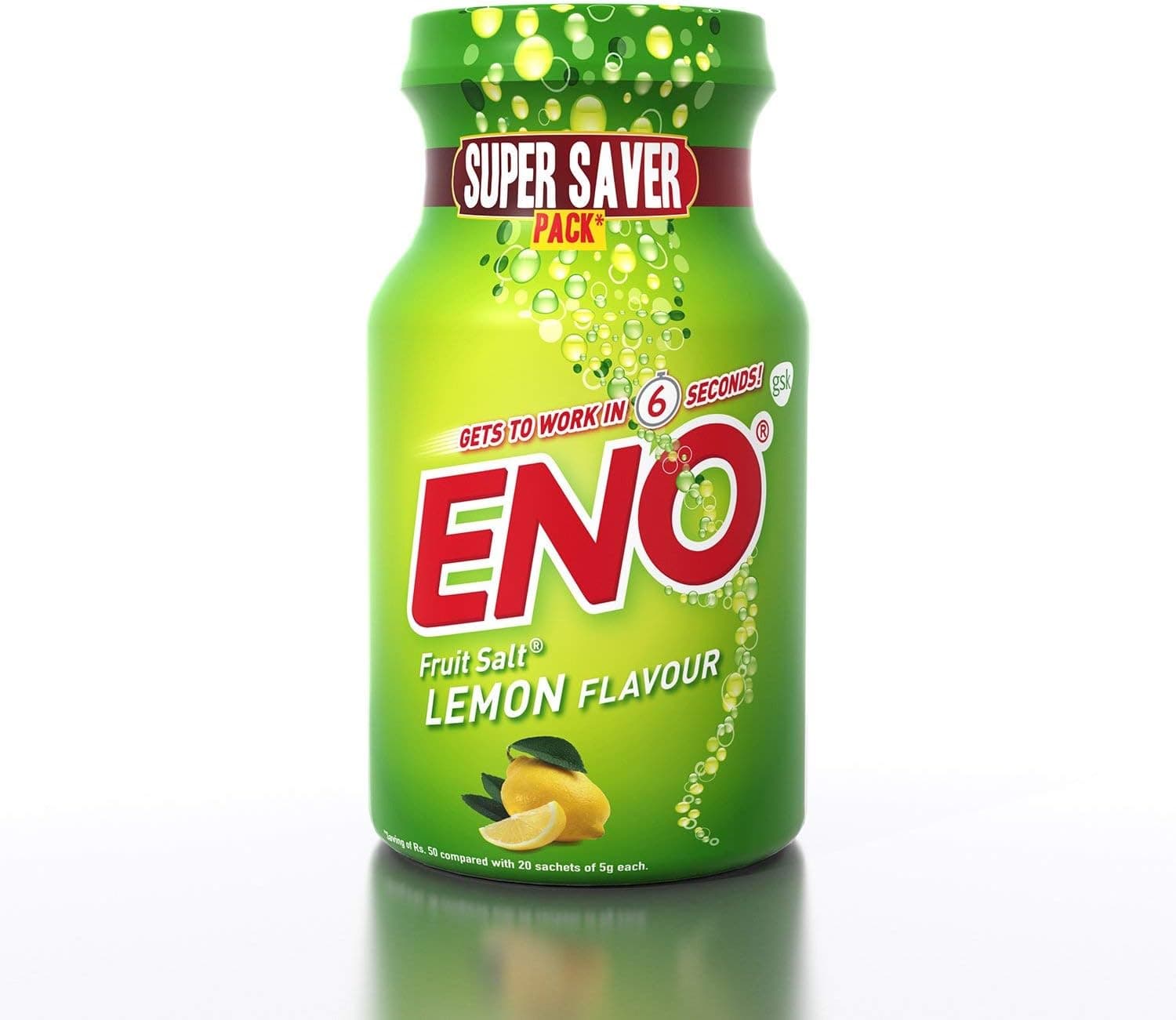 Eno Green Lemon Fruit Salt - 100 g