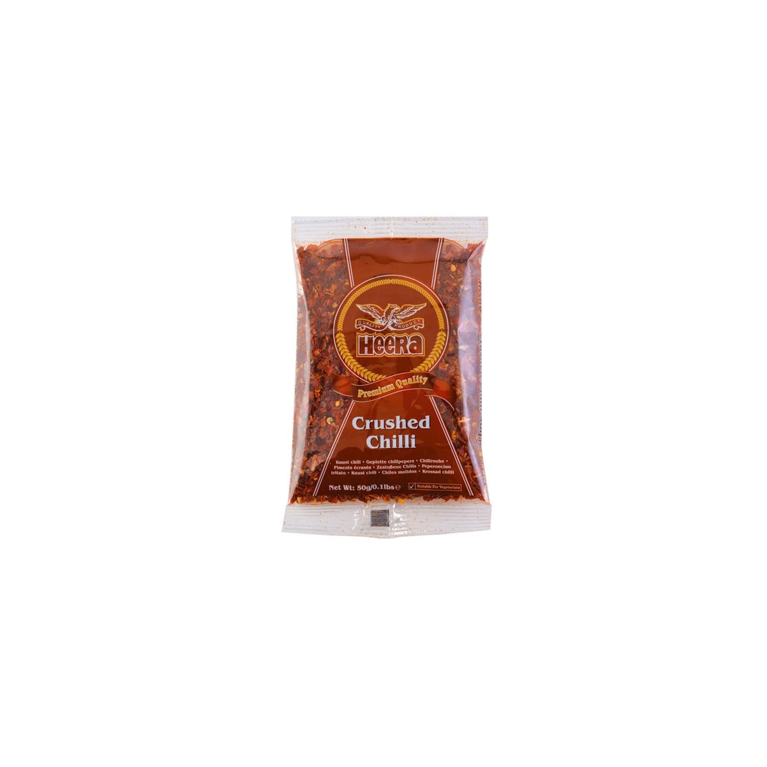 Heera Chillies Crushed - 50 g