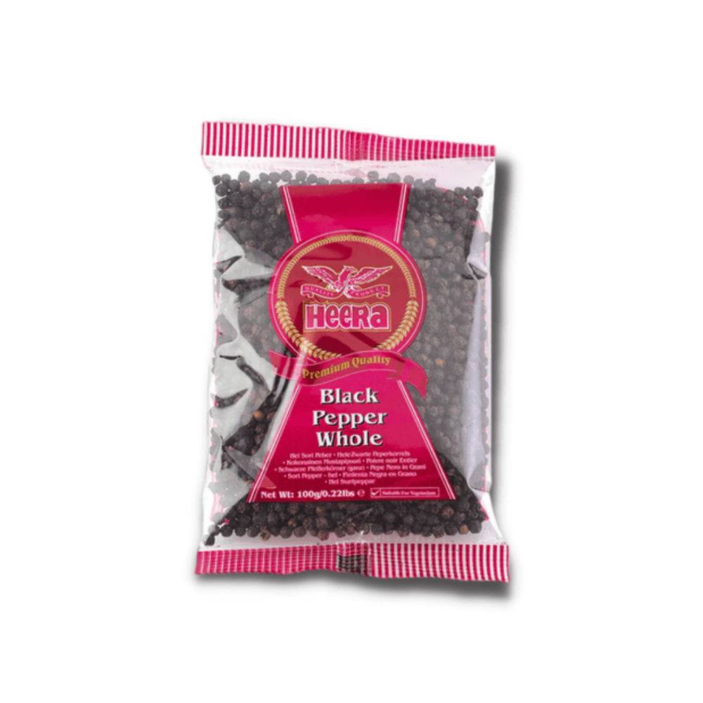 Heera Black Pepper Whole - 100 g
