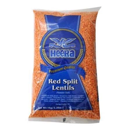 Heera Red Lentils Split Masoor Dal