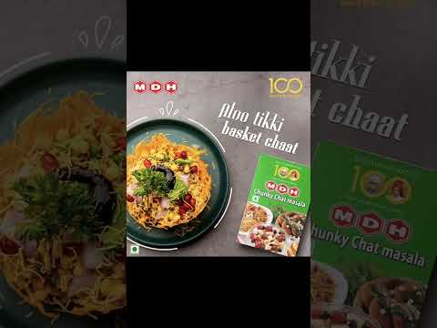 Aloo Tikki Basket Chaat