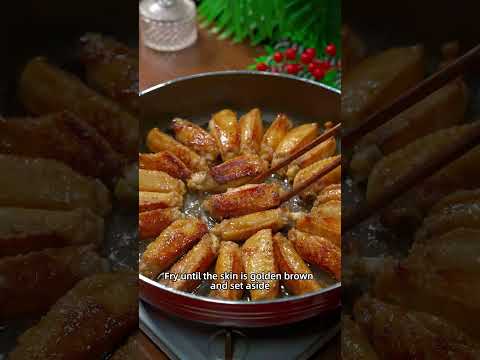 Chinese Style Garlic Chicken Wings